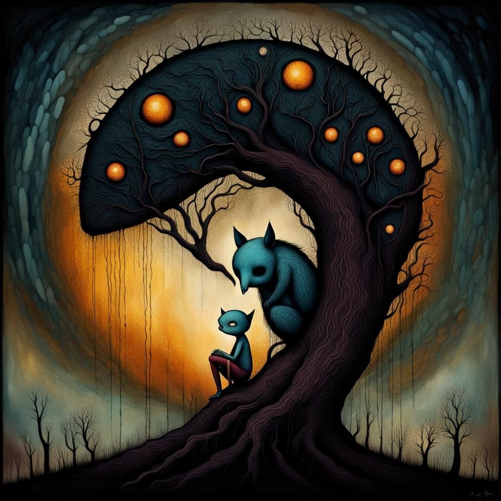 Surreal Anguish: An Exploration of Sorrow