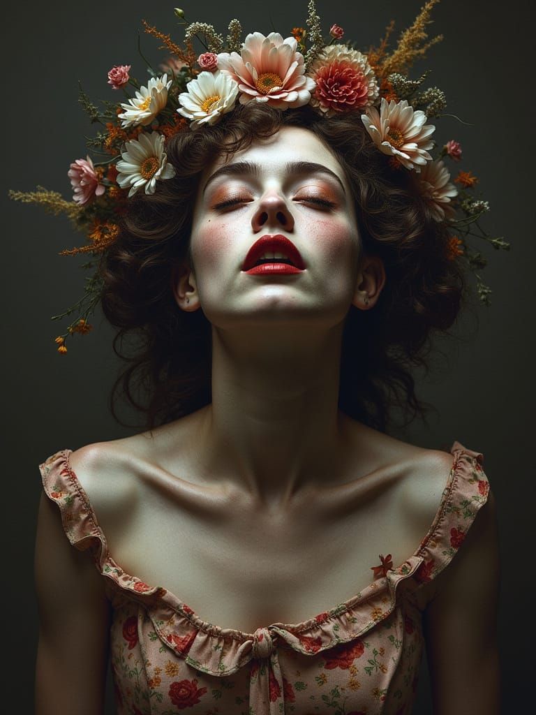 Inside-Out Photoillustration Funerary Kitsch