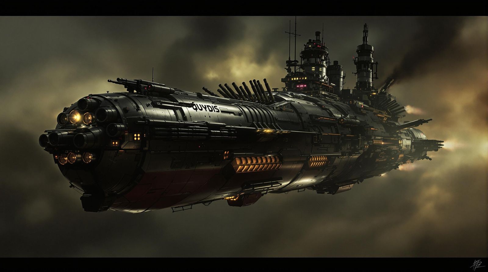 Dieselpunk Airship