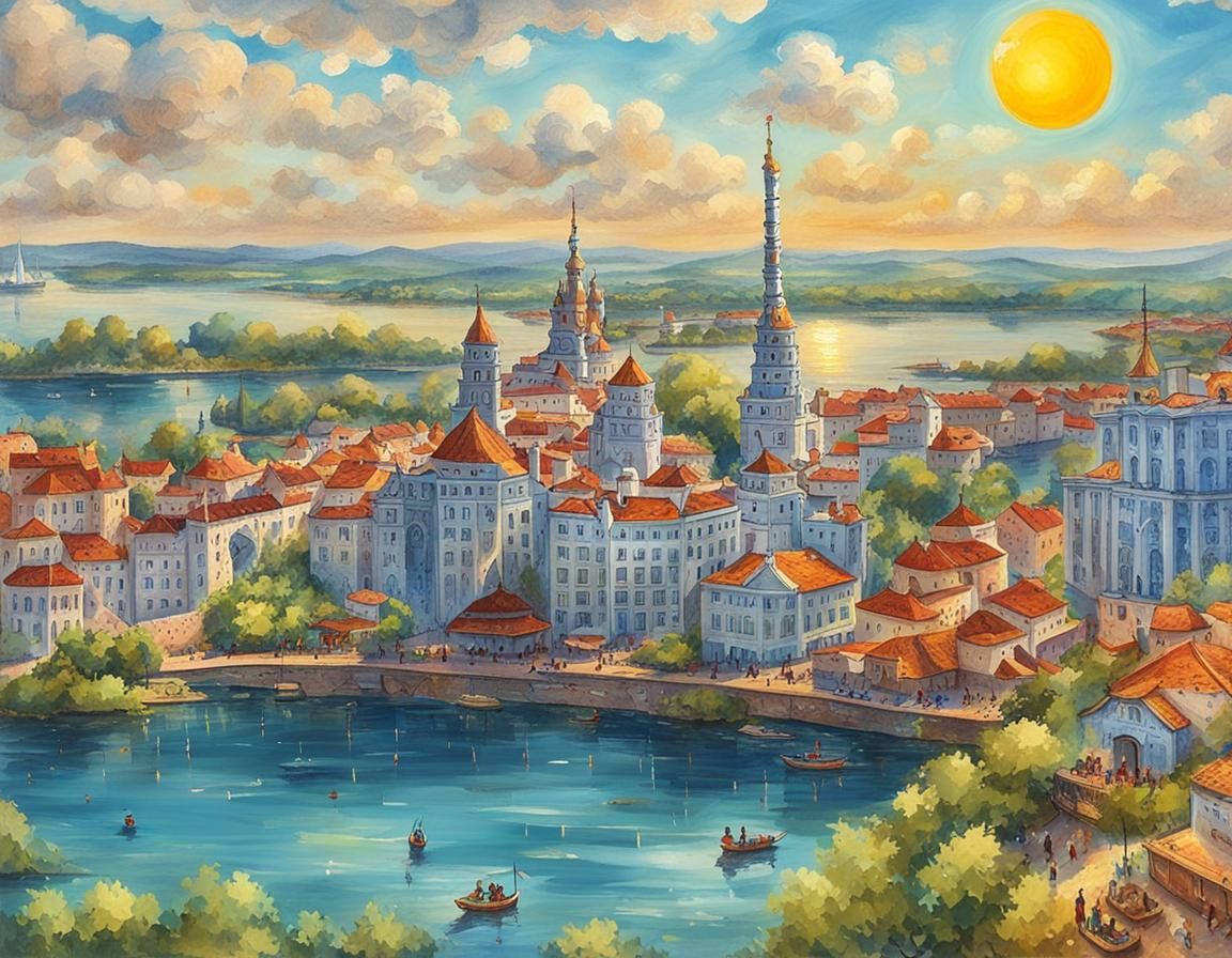 AI Image of Sunny Солнценград