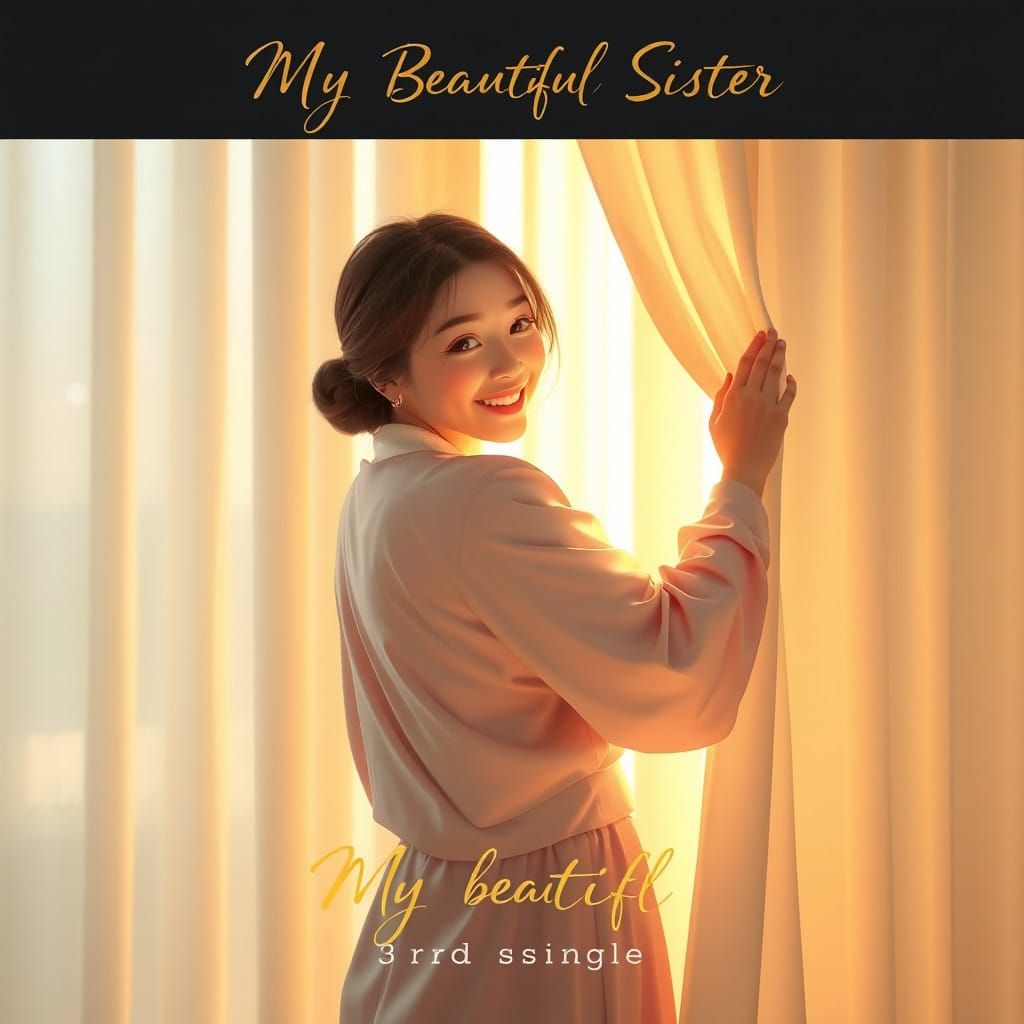 Warmth and Joy in Anime-Inspired Portrait