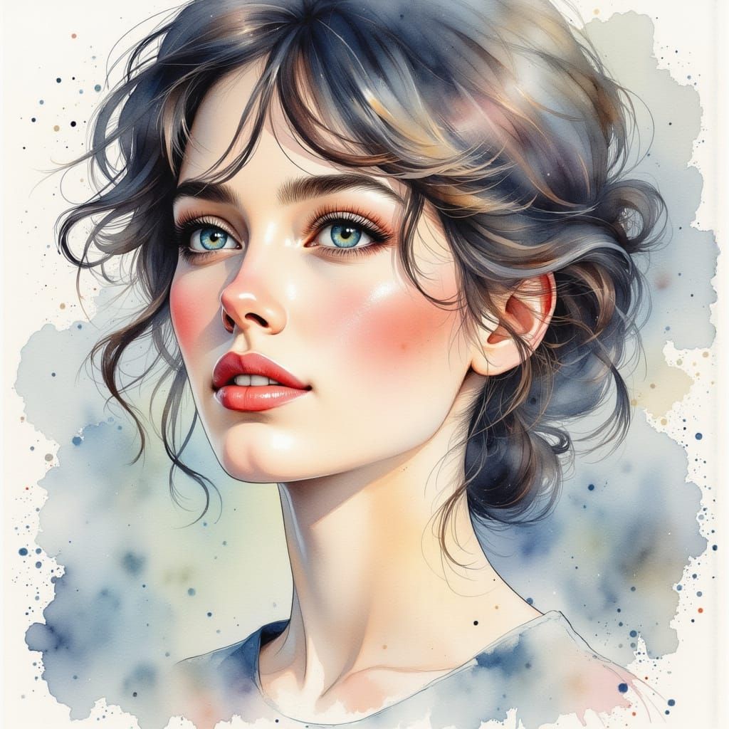 <lora:Ink Watercolor:1.0> <lora:MOwatercolor Flux:1.0> <lora...