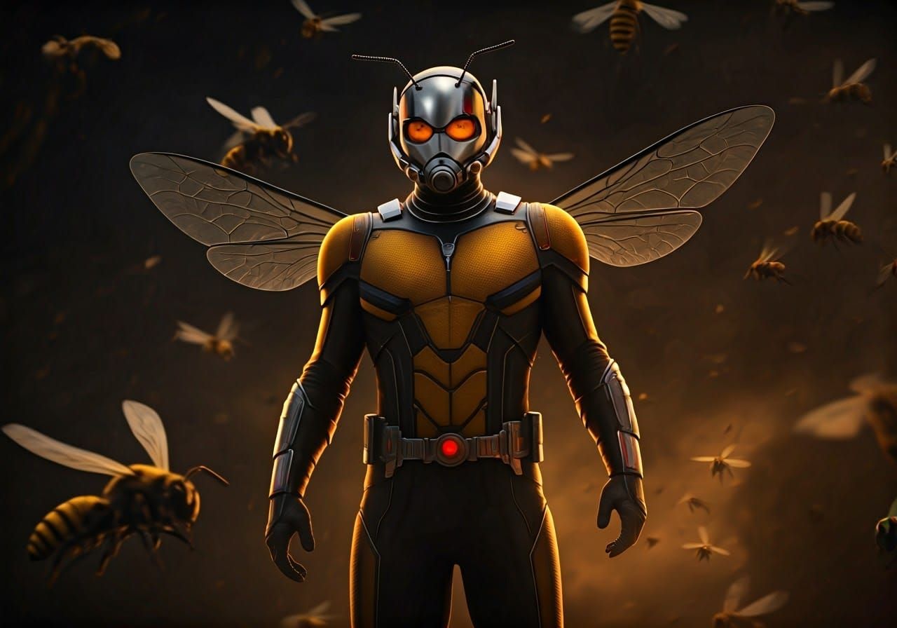 Bee-Inspired Superhero Unleashes Swarm in Cinematic Marvel M...