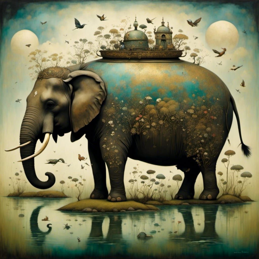 Elephant Tea and Lily Harmony Fusion