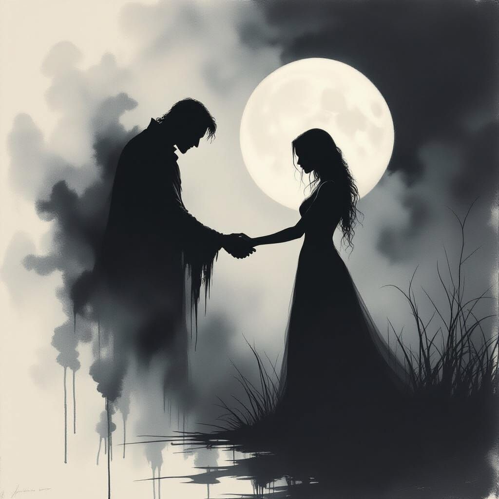 Cursed Shadow Seeks Hand on Halloween Night