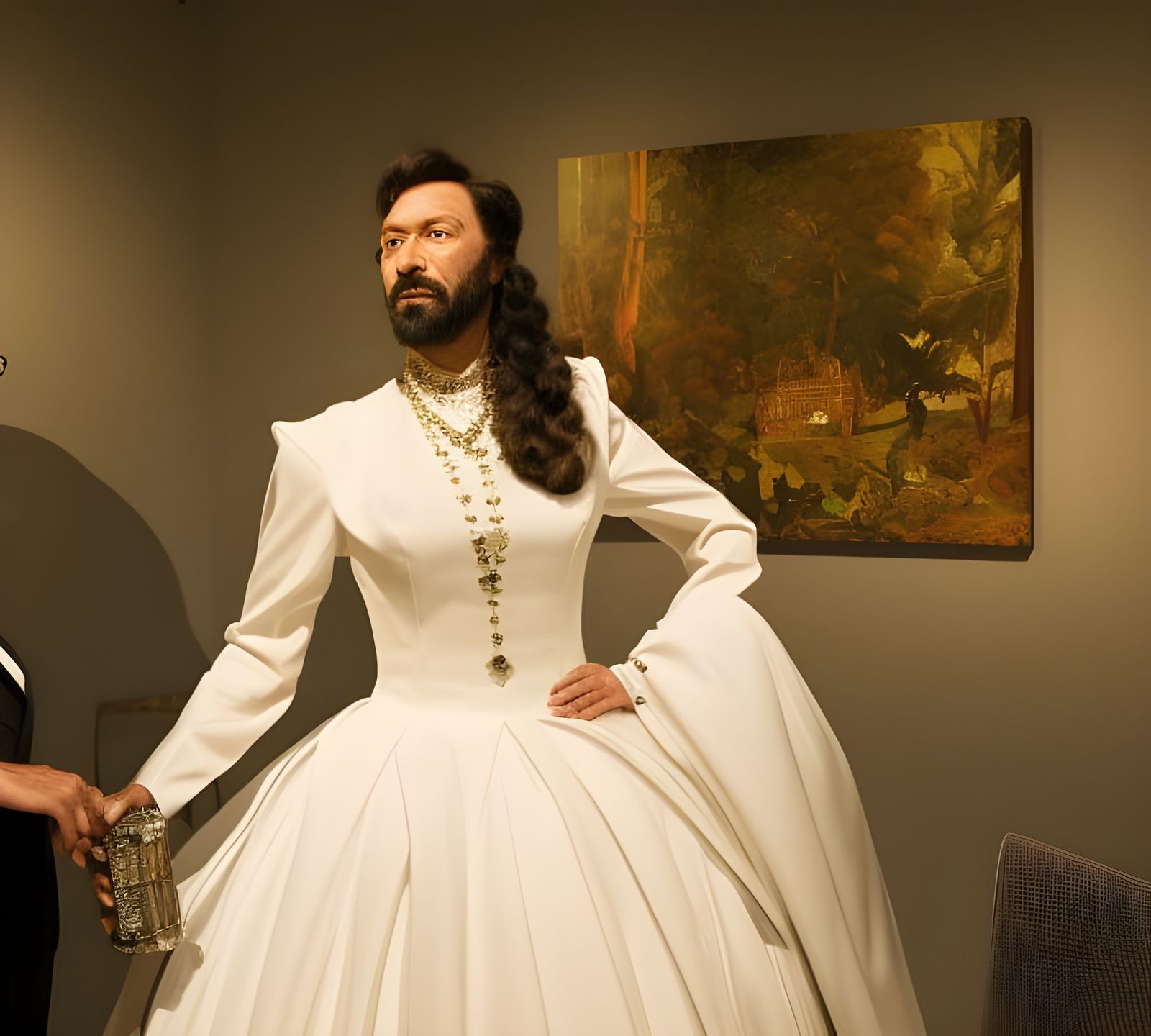 Hyperdetailed Abstract Art with Magical Particles