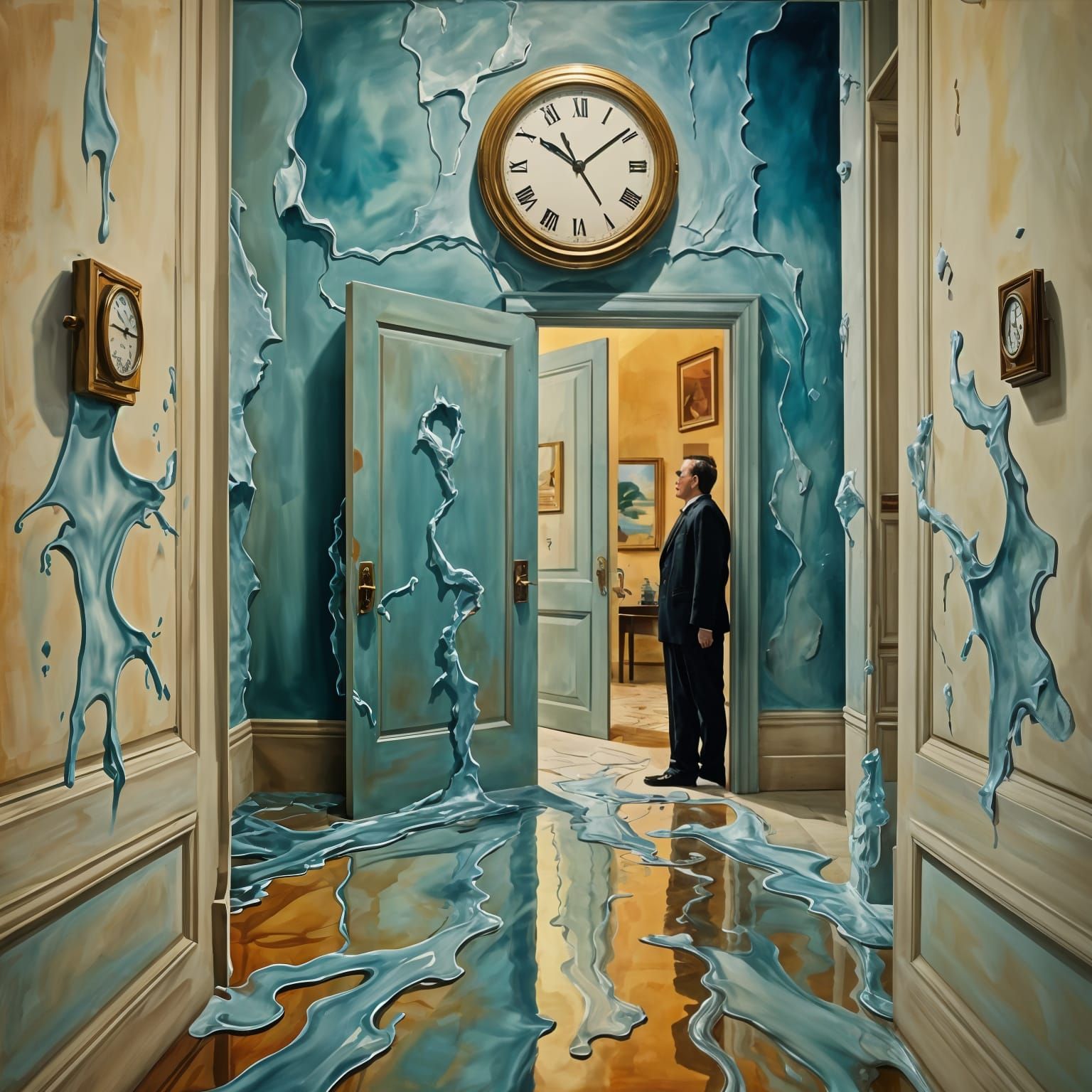 Ironic Indecision: An AI Interpretation