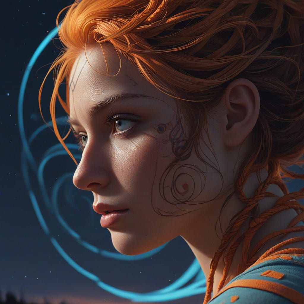 Hyperrealistic Fibonacci Spiral Defies Gravity in Vibrant Su...