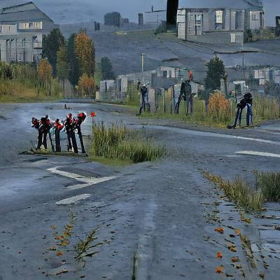 Dayz: Misfits in Digital Art Style