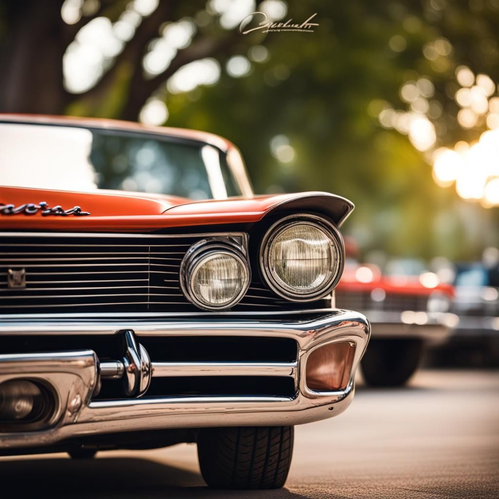 Classic Car Enthusiasts in Professional Photo