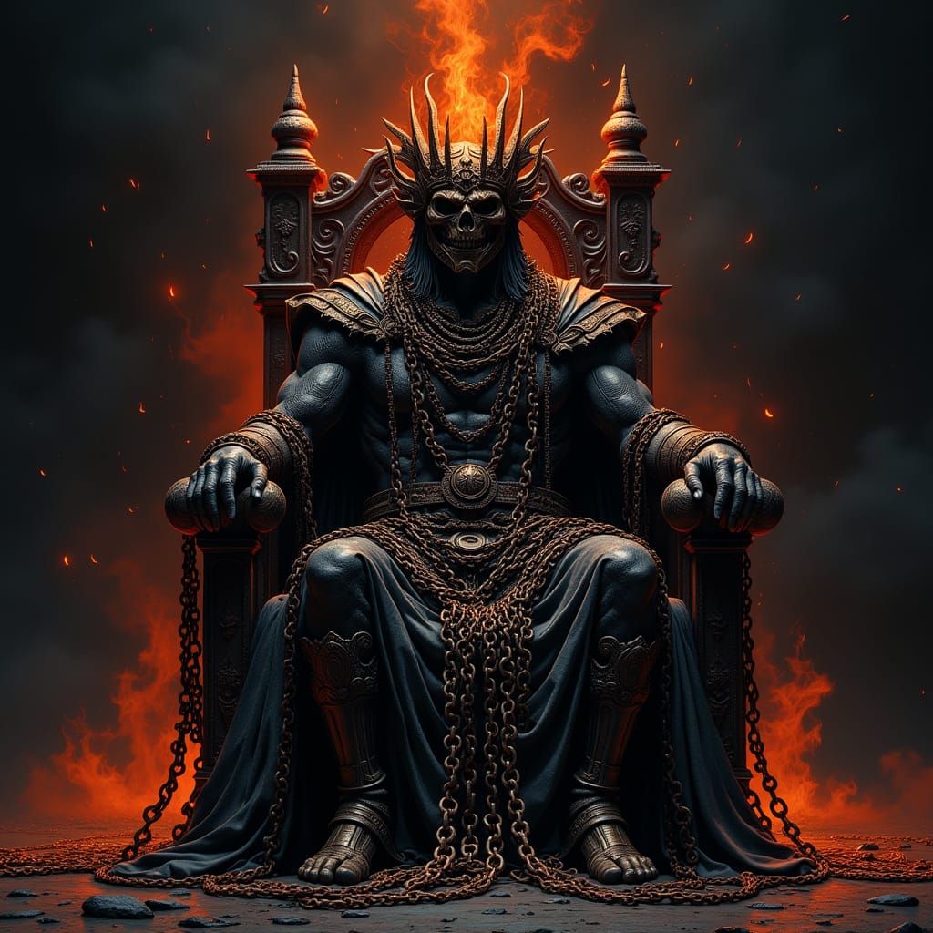 Chained Crown on Obsidian Throne