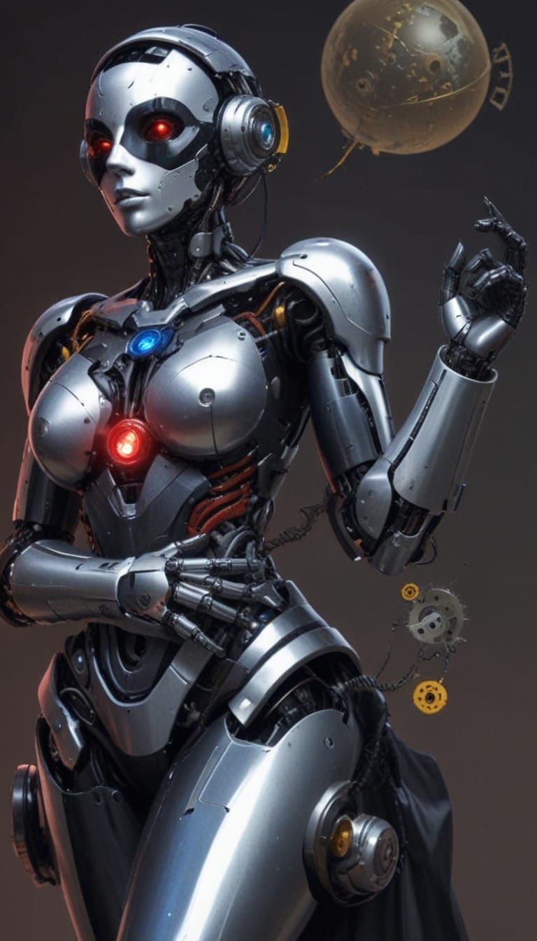 AI Generated Robo Robbery Image