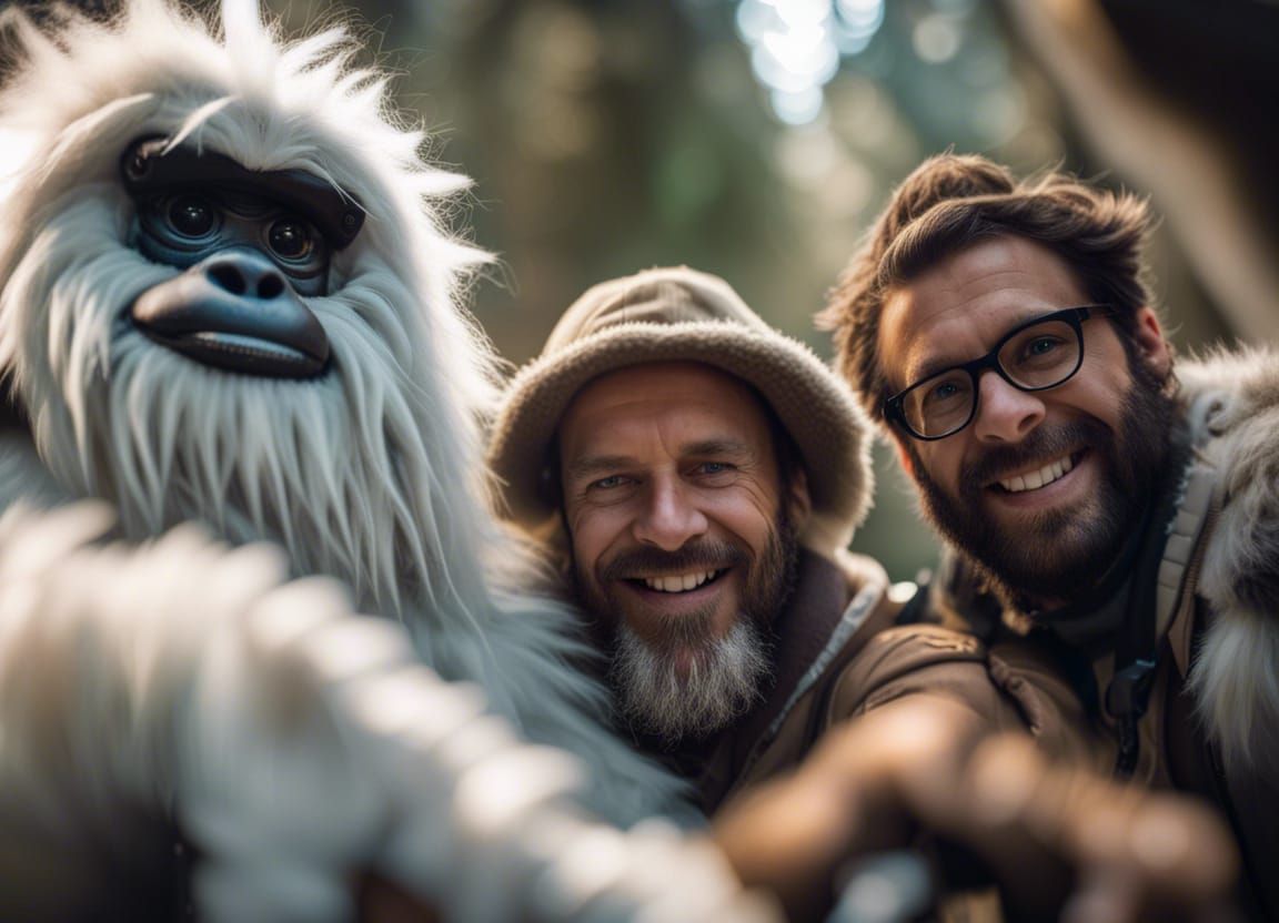 Explorer and Yeti Take a Selfie