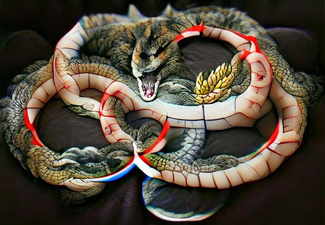 Ouroboros: The Serpent Eating Its Tail