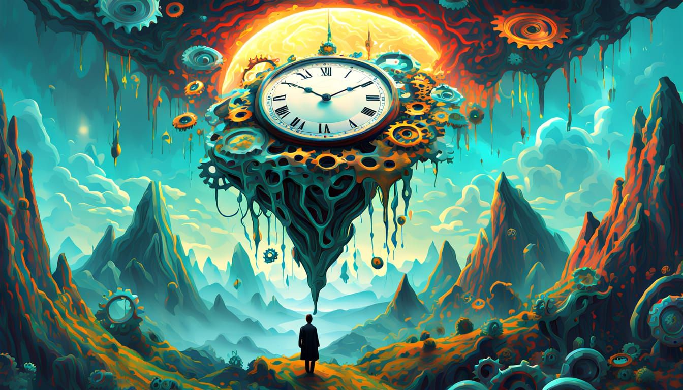 Cosmic Dreamscapes in Vibrant Colors