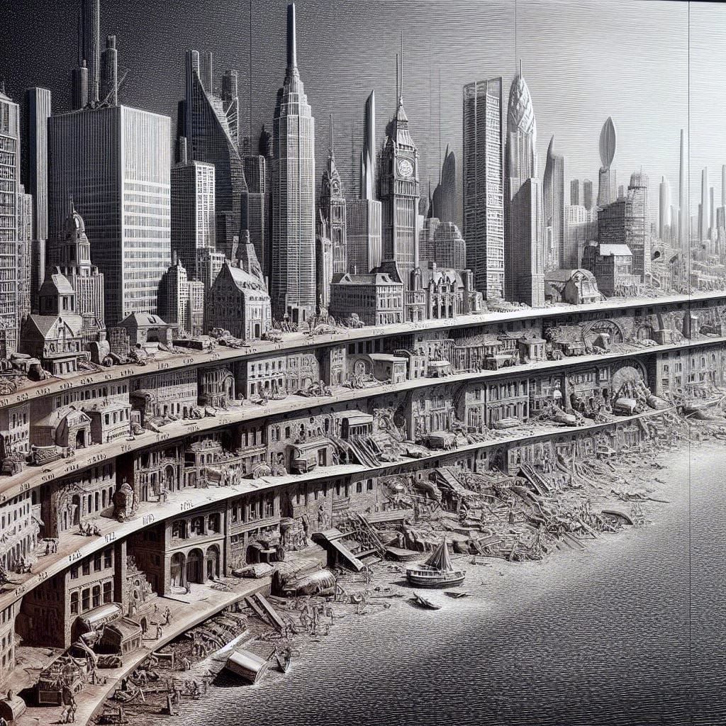 Time Passes By: An AI Interpretation