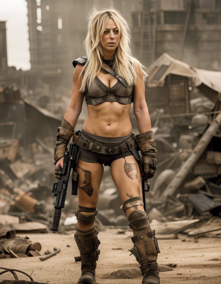 Post-Apocalyptic Warrior in Wasteland Bikini