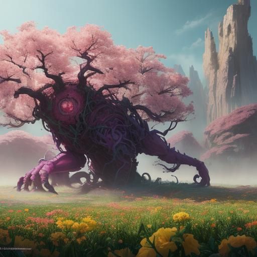 Springbloom Renewer: Fantastical Art in Pastel Shades