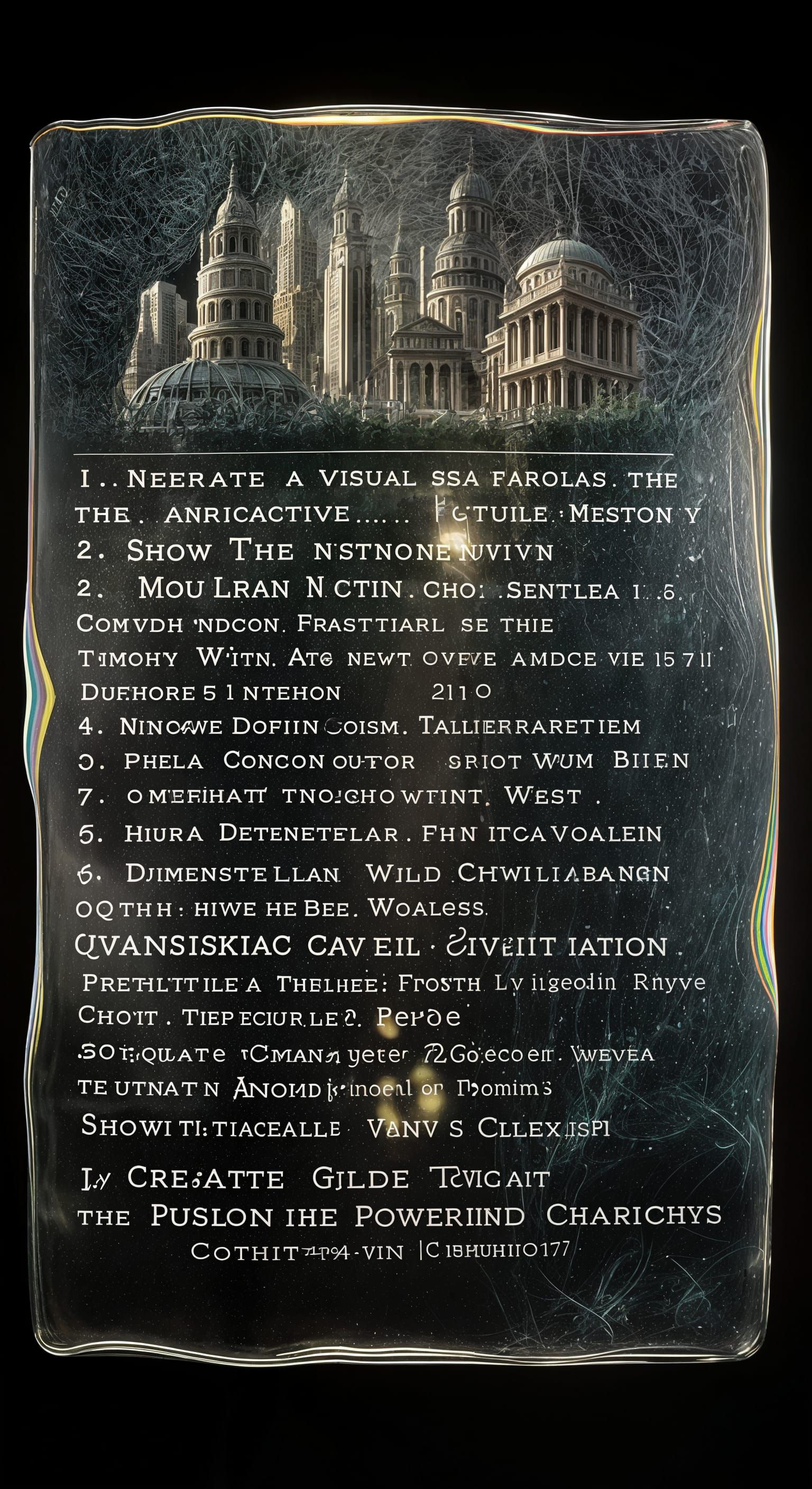 Paradox of Future History: Retroactive Cityscape