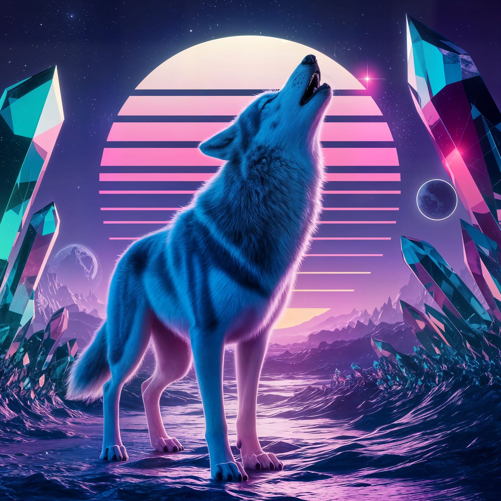 Howl into the night...