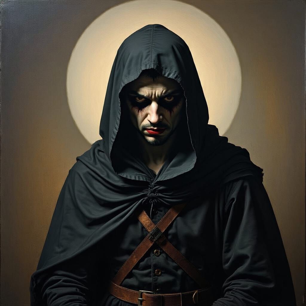 Grimdark Artistry in the Style of Caravaggio