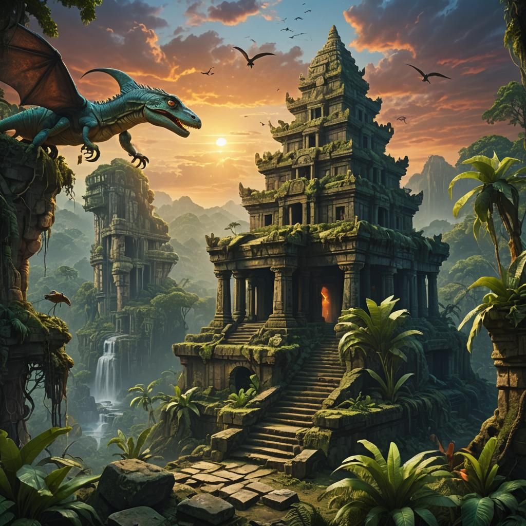 The Ancient Lizard Temple