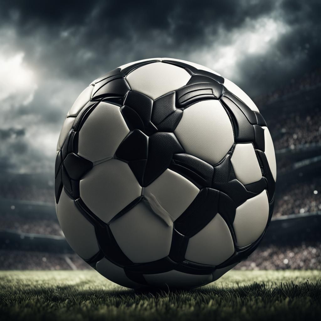 Hyperrealistic Soccer Scene in Cinematic Style