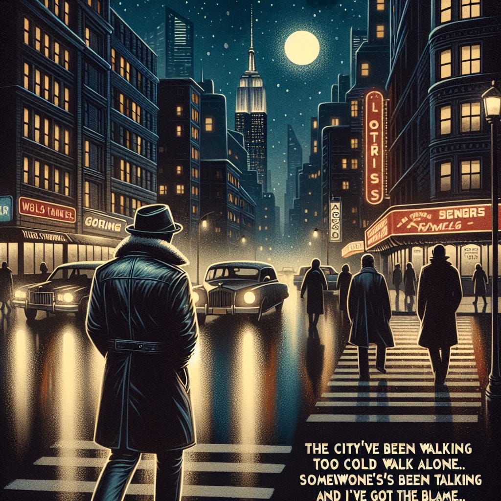 City Rain: Strangers in Leather Coats