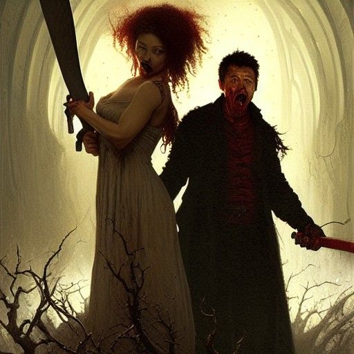 Zombie Ros Hitting Littlefinger In The Face With A Bat