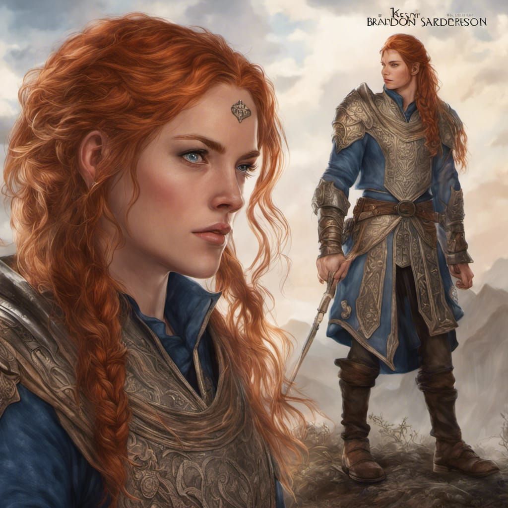 Shallan Davar Digital Illustration in 8k