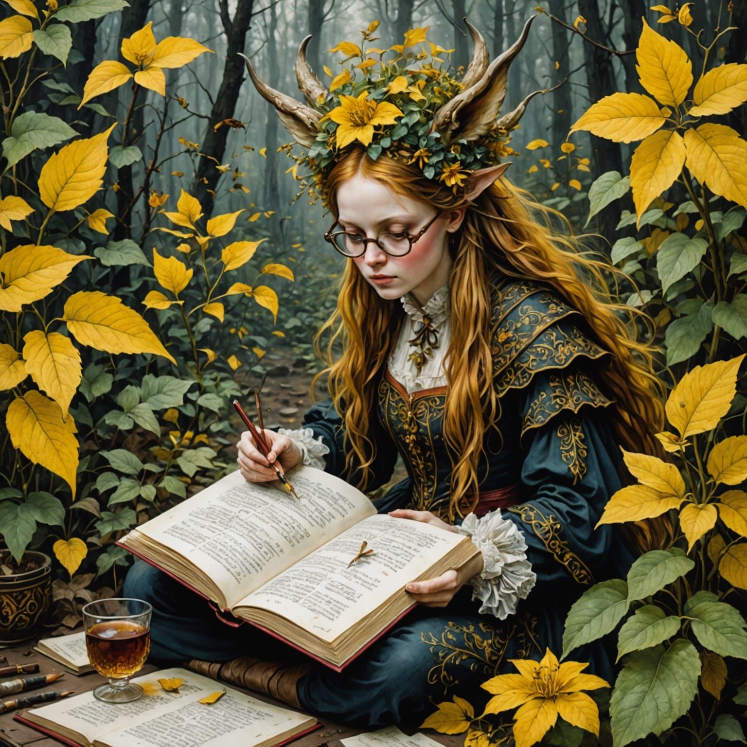 Surrealistic Masterpiece in Awe-Inspiring Przewalskii Style