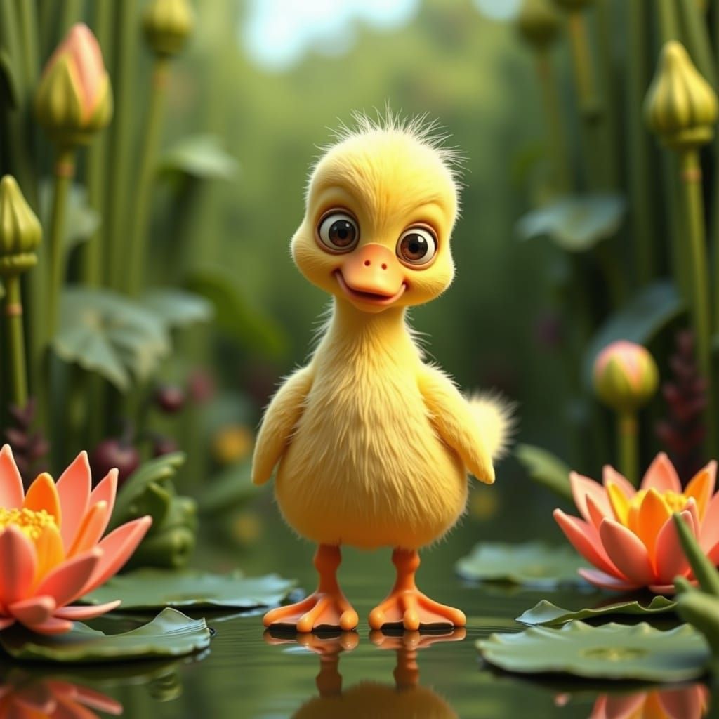 <lora:Claymation:1.0> Quack!