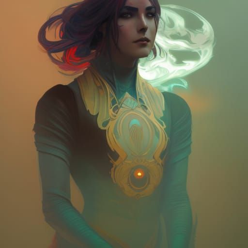 Intricate Wiccan Concept Art in Unreal Engine 5