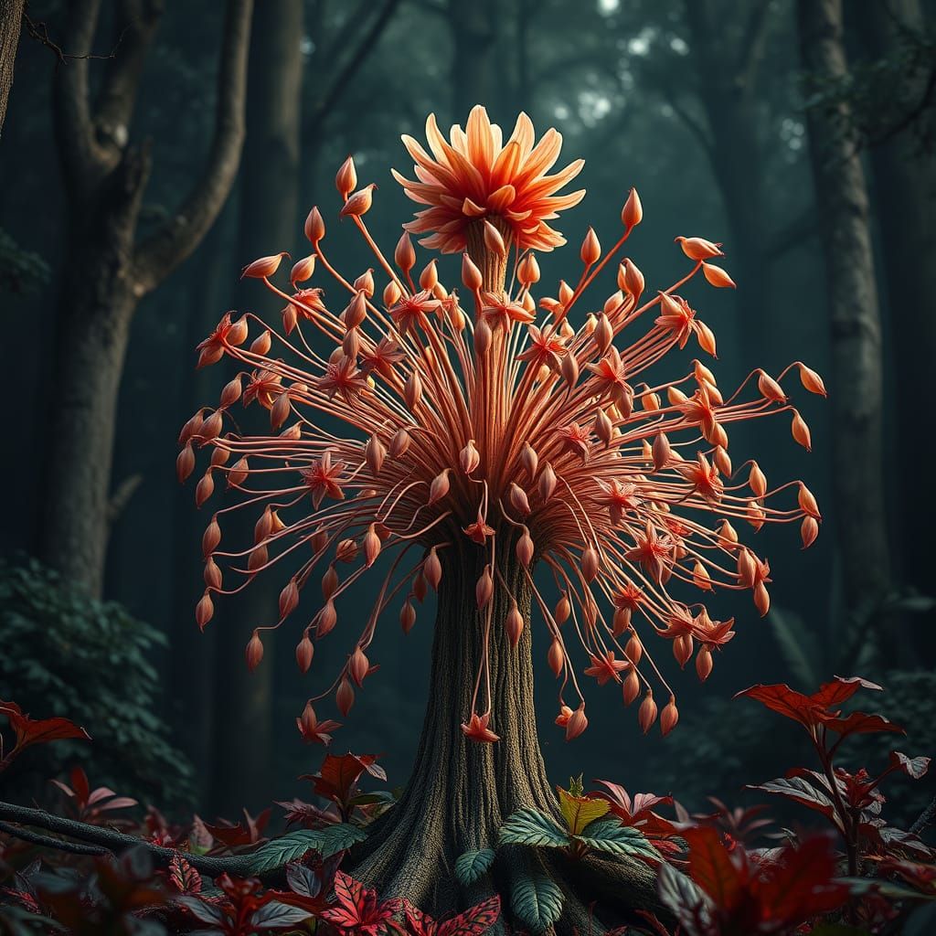 Mystical Forest Plant: Ekstrodinary Botanical Marvel