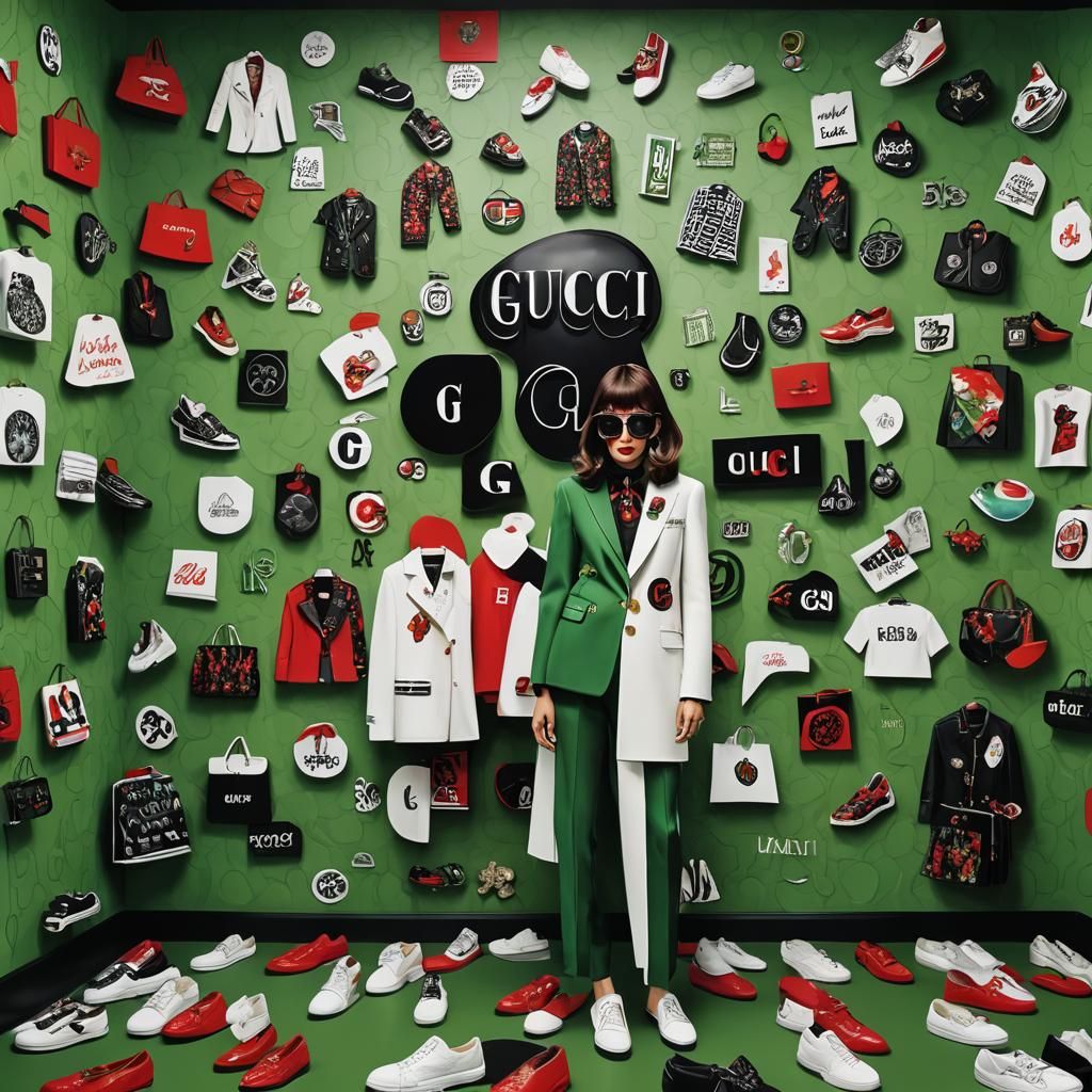 Modern 3D Logo for Garments Fashion Hub in Surreal Style