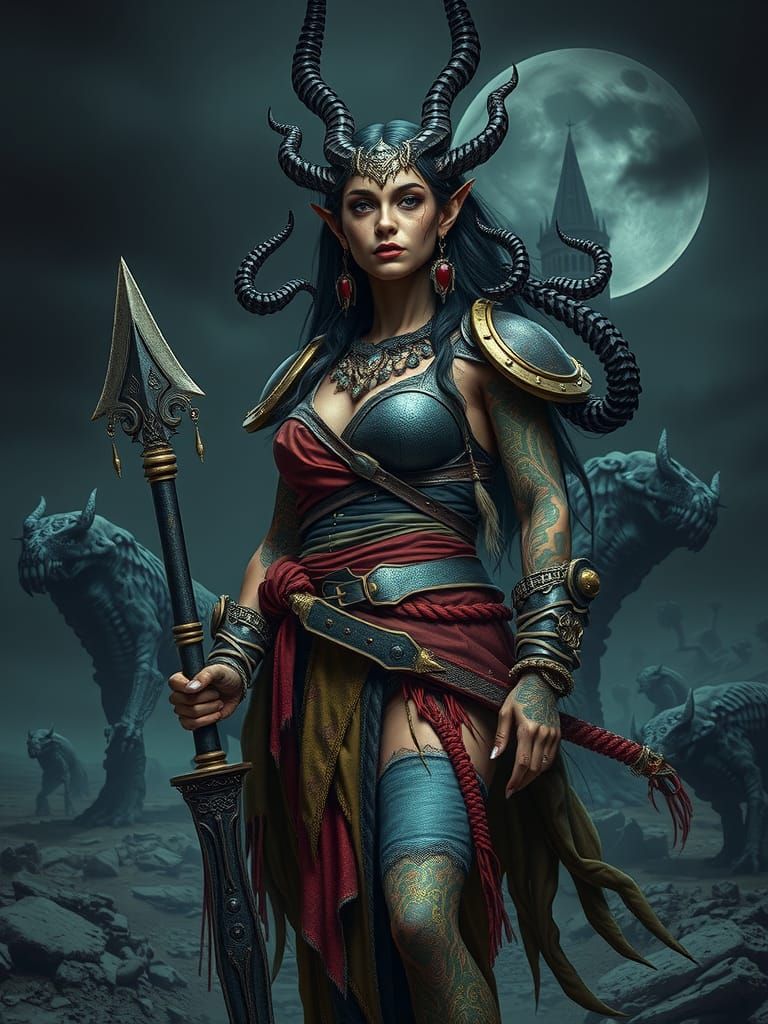 Ereshkigal in the land of Kur