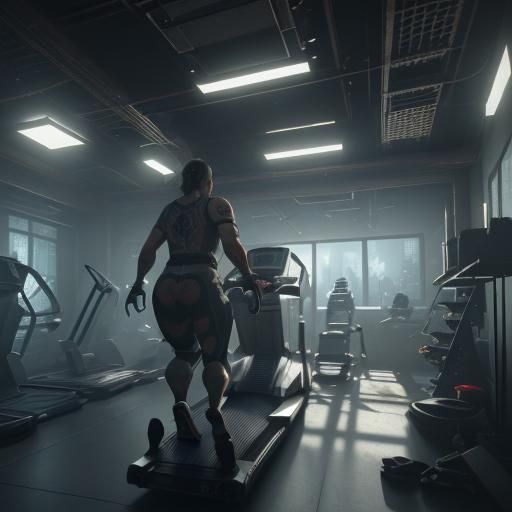 Cardiolite Stress Test in 3D Game Cinematic Style