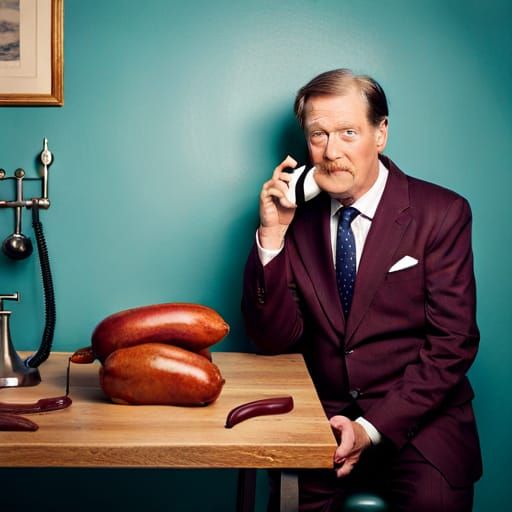 Man Discovers Sausage Telephone: A Culinary Surprise