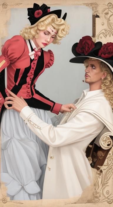 Vintage Blonde Crossdressers?