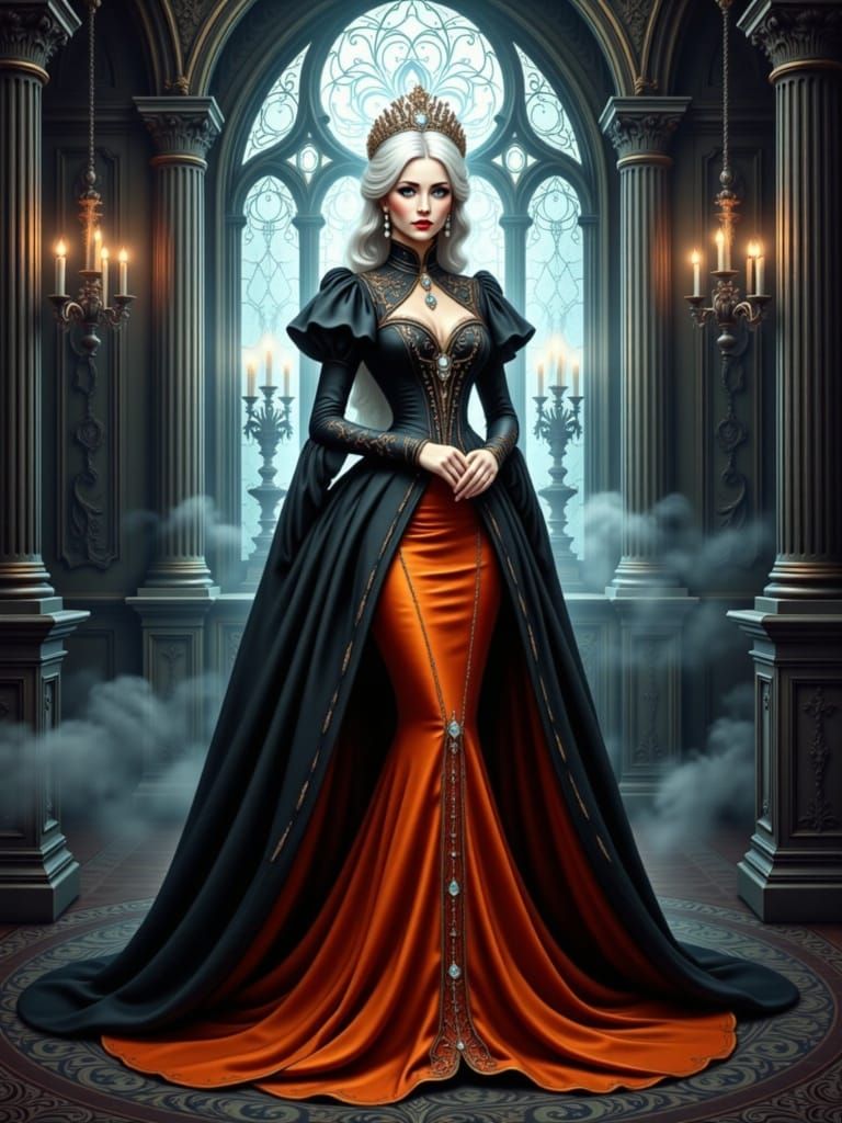 Victorian Gothic Queen Aemma Targaryen of House Arryn