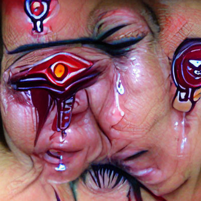 Surreal Third Eye Illustration