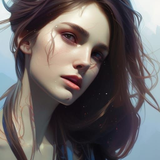 Detailed Portrait in Unreal Engine 5 Style