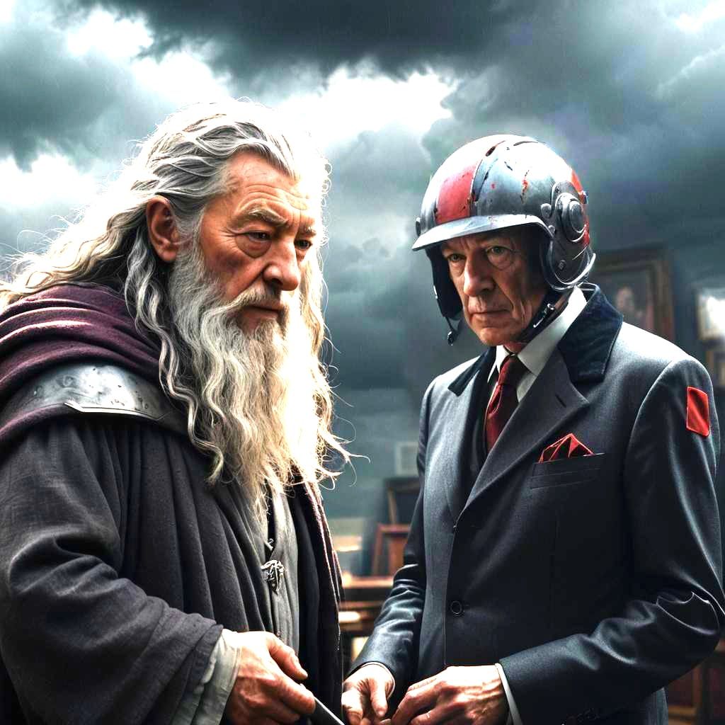 Gandalf Meets Magneto: A Powerful Encounter