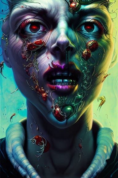 Greed Personified: A Sculpture Inspired by Surrealist Master...