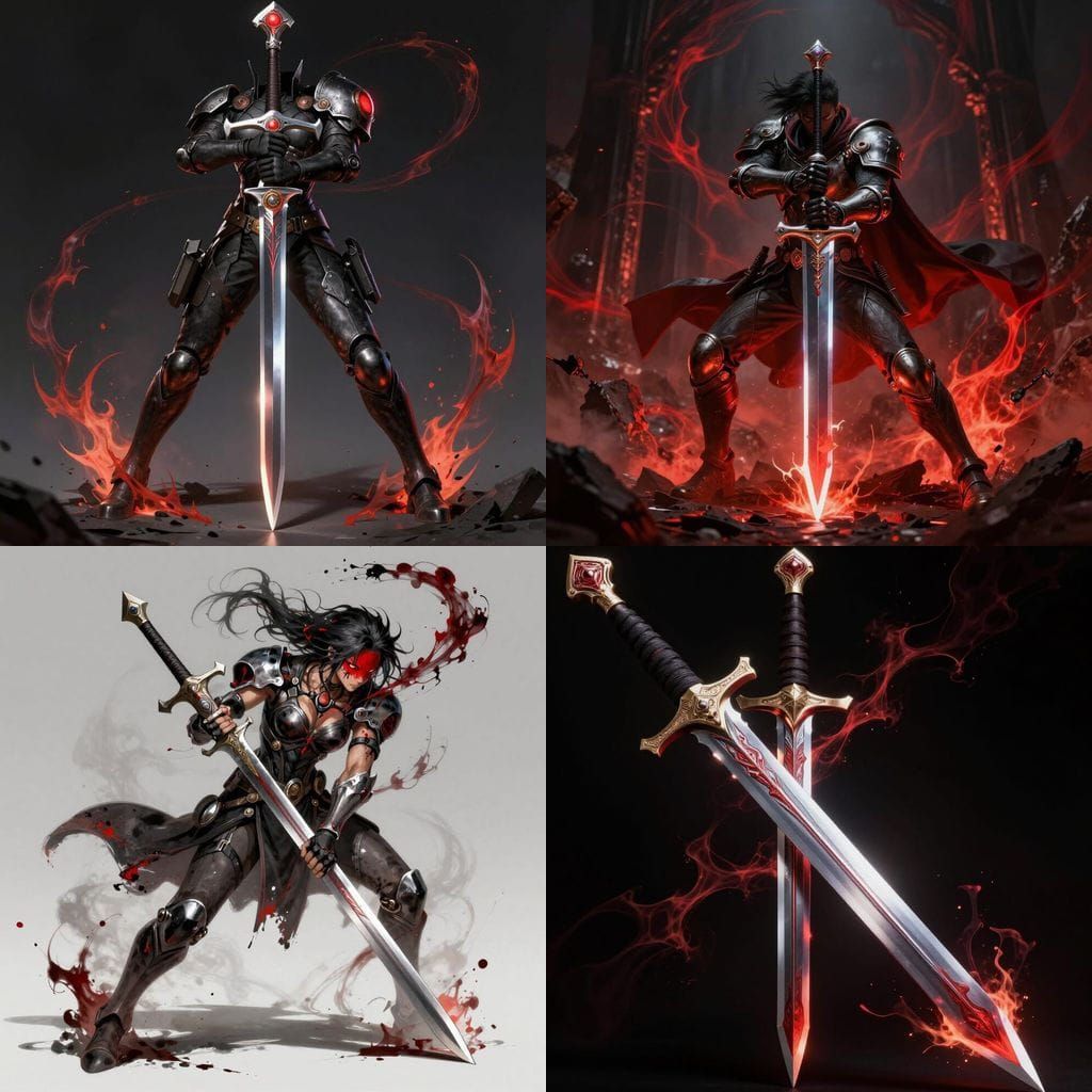 Gunsword Forged from Primal Chaos