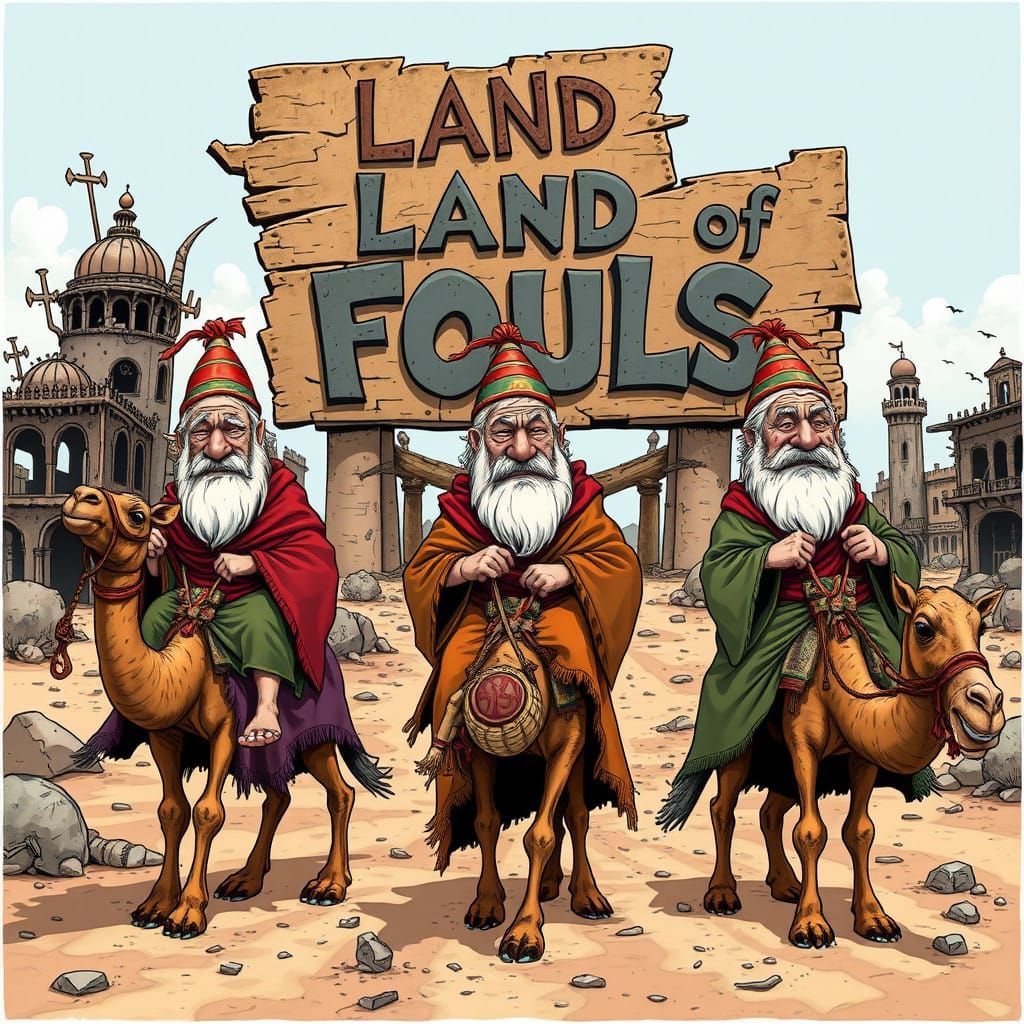 Wise Men Plod Through a Futuristic Fool's Paradise