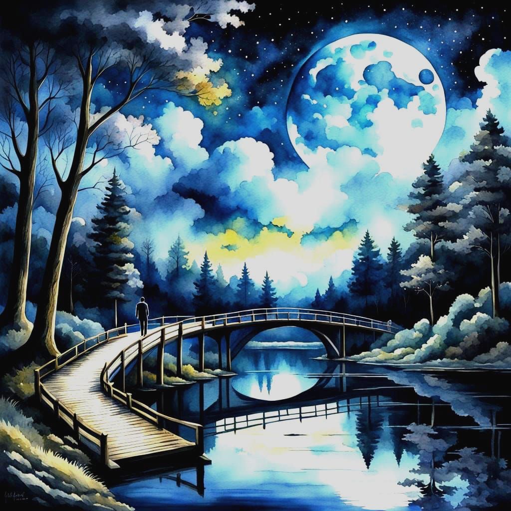 Lunar Solitude: A Journey Beyond the Earth