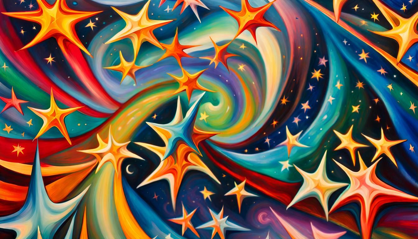 Abstract Stars in Cosmic Energy Vortex