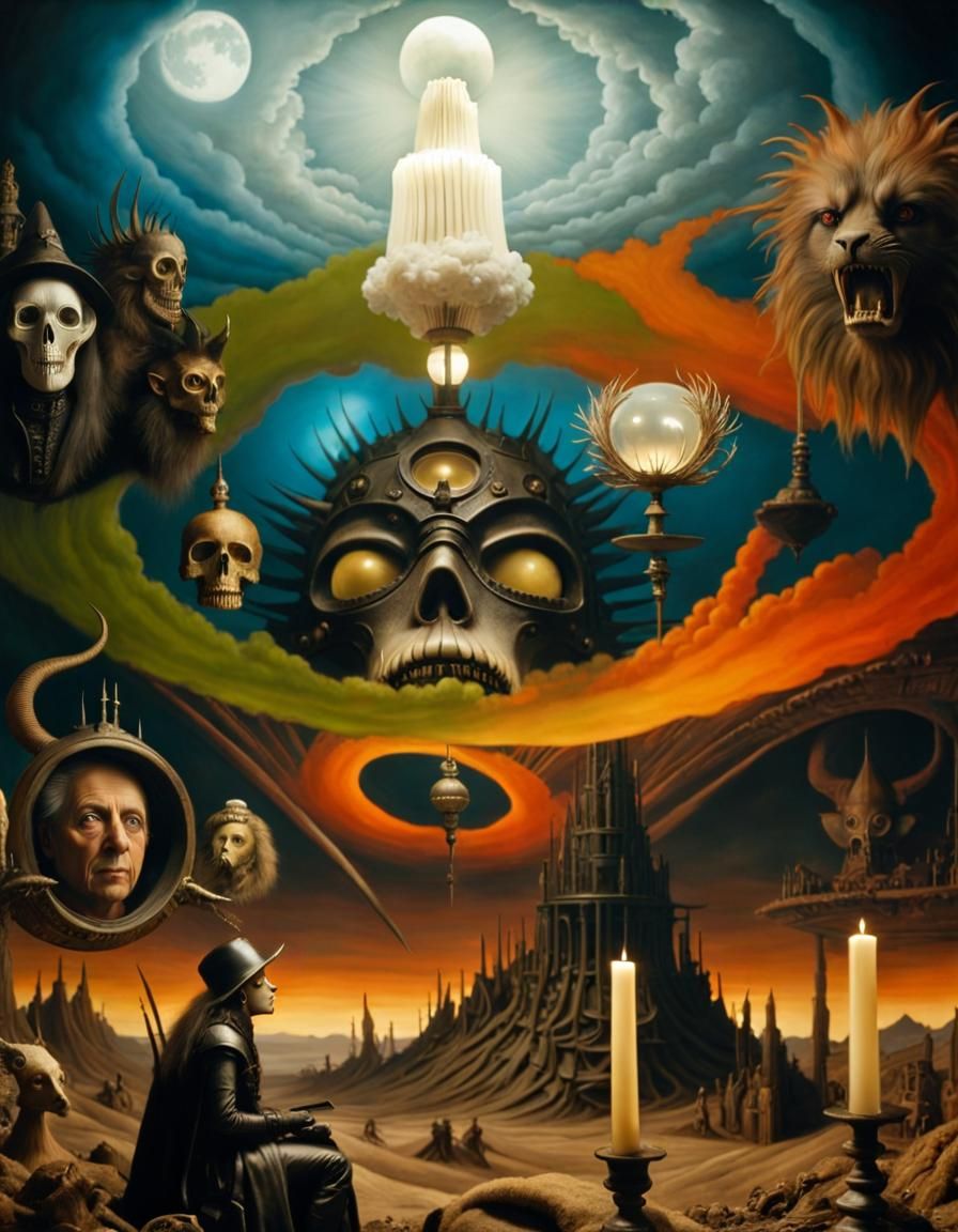 Cryptid Taxidermy in Post-Apocalyptic Wonderland