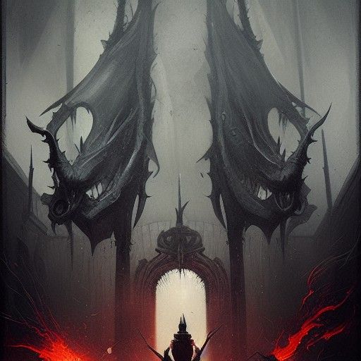 Sinister Demons of the Past: Dark Fantasy Art